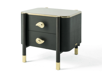 WOODSTOCK - Wooden bedside table with drawers by ETRO Home Interiors - view 3